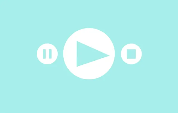 Download wallpaper sign, stop, play, pause, section minimalism in ...