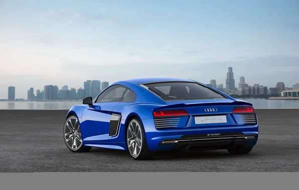 Audi, Audi, concept, e-tron, 2015, piloted driving