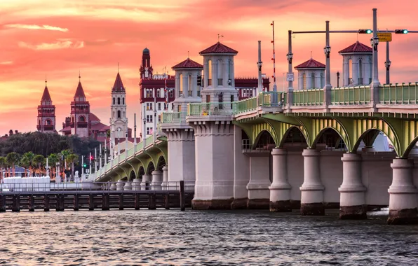 Bridge, FL, Florida, St. Augustine, Bridge of Lions