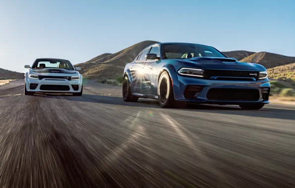 Road, Speed, Asphalt, Dodge, Charger, Hellcat, SRT, 2020