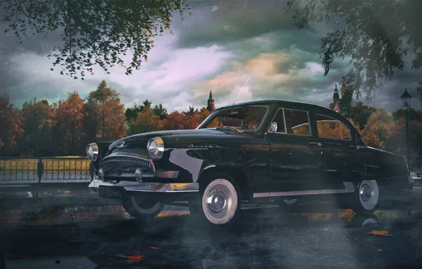 Transport, tower, car, promenade, The third series