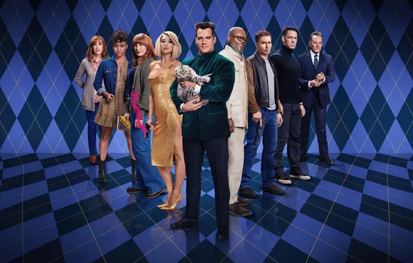 Poster, characters, Henry Cavill, Henry Cavill, Bryan Cranston, Bryan Cranston, John Cena, John Cena