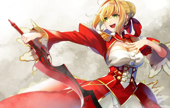 Girl, the saber, Fate / Stay Night