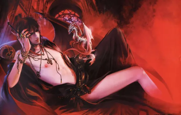 Picture sexy, the demon, art, guy