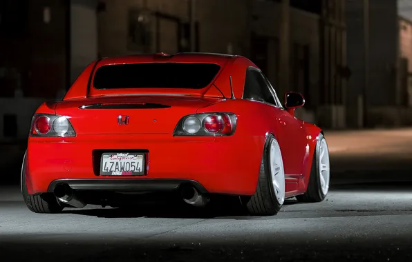 Picture Honda, red, S2000, ass