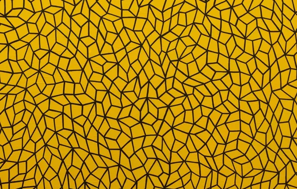 Picture yellow, pattern, fragments