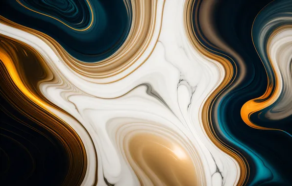 White, line, yellow, abstraction, black, the yolk, abstract background, diffusion
