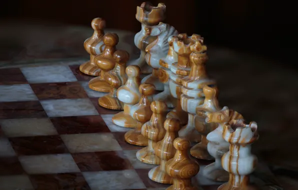 Picture the game, chess, Board, art, figure