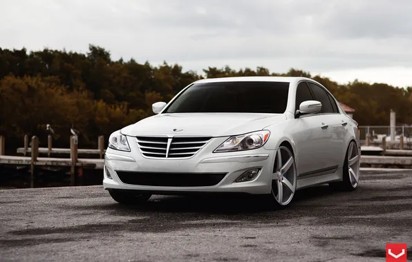 Hyundai, Vossen, Wheels, Genesis