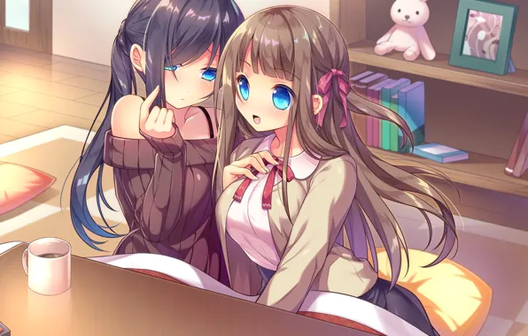 Picture girl, anime, girlfriend