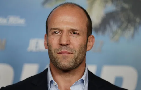Portrait, actor, bokeh, Jason Statham, Jason Statham