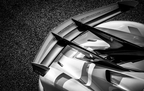 Picture Koenigsegg, close-up, Jesko, Koenigsegg Jesko, rear wing