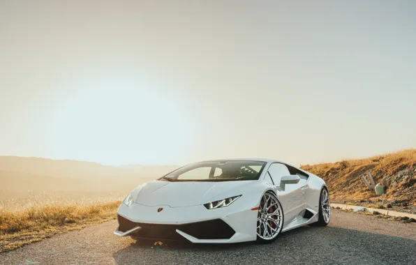 Lamborghini, Sun, Huracan