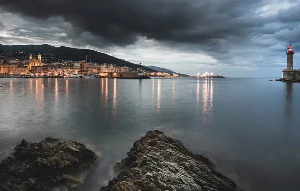 Picture Port, Corsica, Bastia