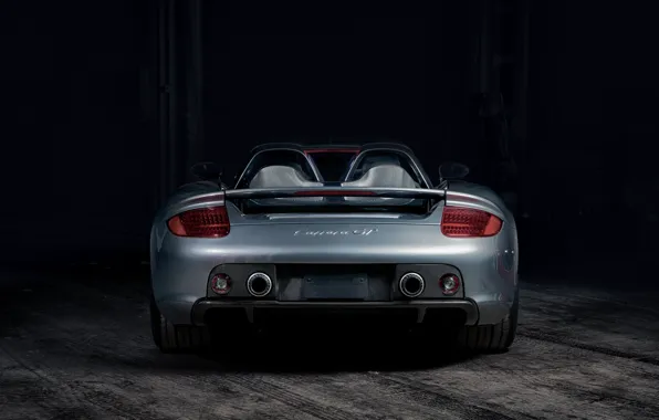 Porsche, rear, Porsche Carrera GT