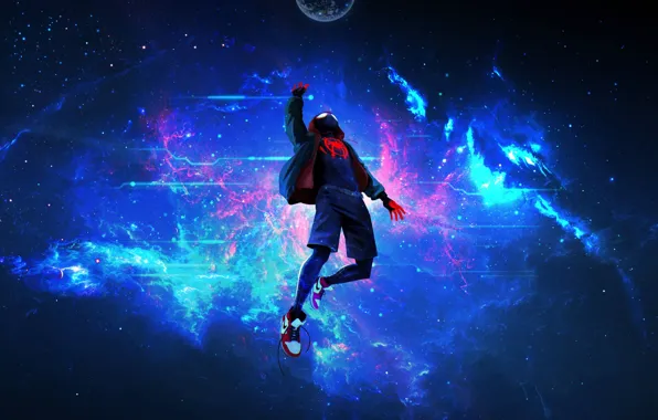 Spiderman, Miles Morales, Marvel cinematic universe, Desctop wallpaper, Spiderman into the spiderverse