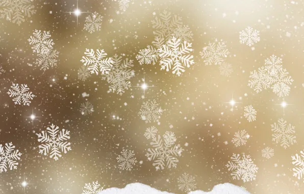 Snowflakes, background, texture