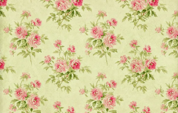 Background, wallpaper, ornament, vintage, texture, floral, pattern, paper