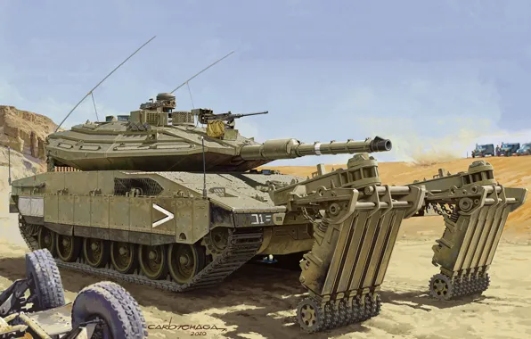 Israel, main battle tank, IDF, The IDF, MBT, clearance machine, Carlos Chagas, Carlos Chaga