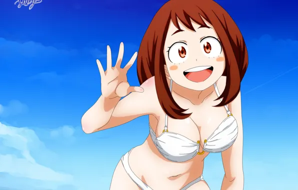 Picture sea, Boku no Hero Academy, My hero Academy, My Hero Academia, Uraraka, Ochako