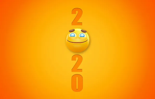 Background, holiday, smile, New year, New Year, 2020