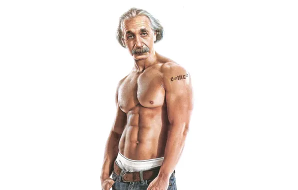 Humor, Formula, Background, Tattoo, Tattoo, Albert Einstein, Albert Einstein, Relief