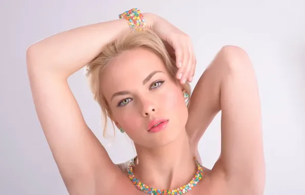 Girl, background, beautiful, the blonde