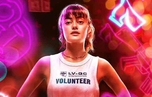 Look, makeup, Ella Purnell, Ella Pernell, Army of the Dead, Army of the Dead, Kate …