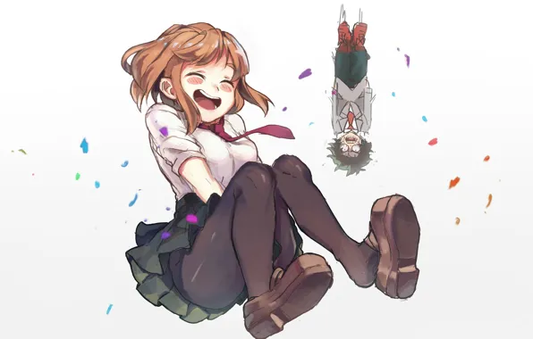 The trick, My Hero Academia, Boku No Hero Academy, My Hero Academy, Isuku Midori, Uraraka, …