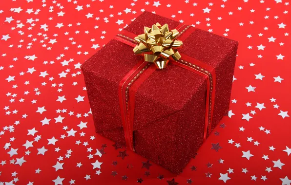 Holiday, box, New Year, tape, Happy New Year, stars, happy new year, Merry Christmas