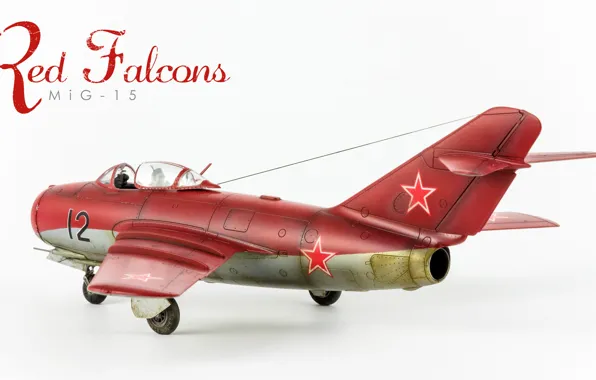 Toy, fighter, Soviet, The MiG-15, model