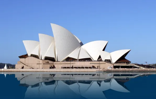 Sky, sea, Australia, Opera House