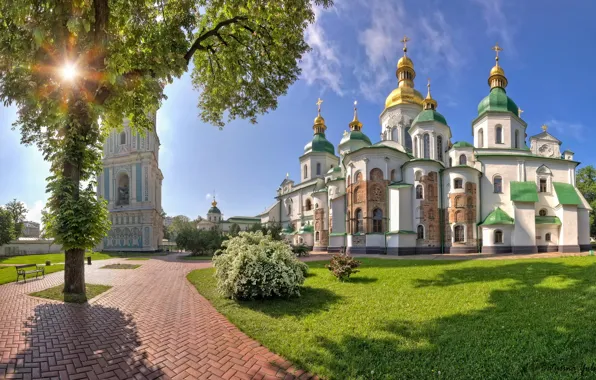 Picture temple, Kiev, Hagia Sophia