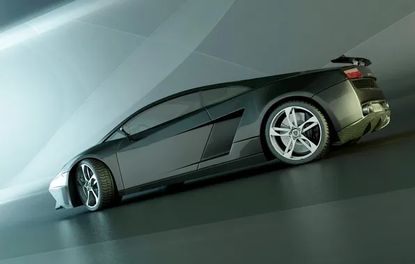 Picture background, Lamborghini, beautiful, car, drives, Gallardo 2012