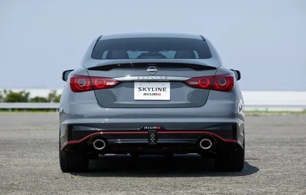 Picture Nissan, Nissan, rear view, Skyline, Skyline, NISMO, sports car, NISMO