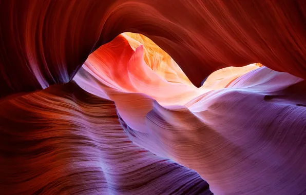 Paint, AZ, gorge, USA, antelope canyon