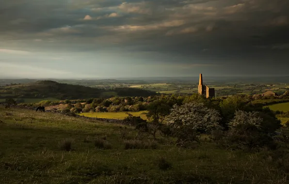 Landscape, view, United Kingdom, Heritage