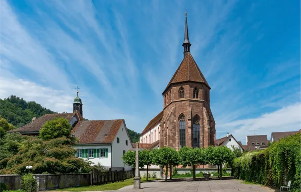 Picture Switzerland, Church, Bad Zurzach, Aargau