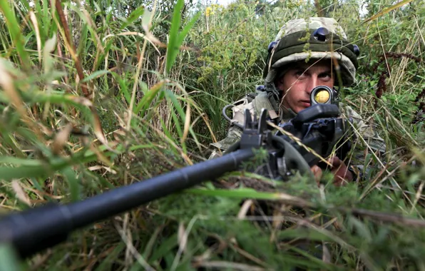 Weapons, army, soldiers