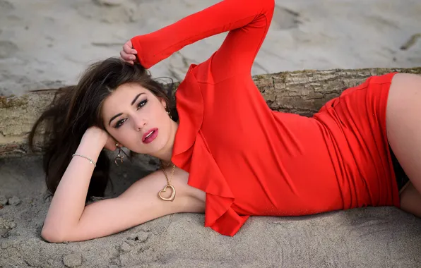 Makeup, legs, in red, giovanni zacche, Red is better