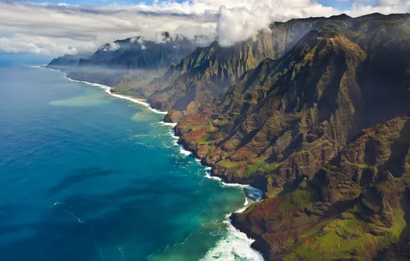 Sea, rocks, coast