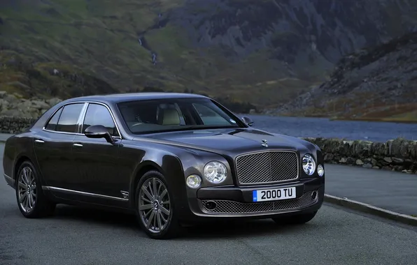 Picture Auto, Bentley, Sedan, Lights, Suite, The front, Mulsanne