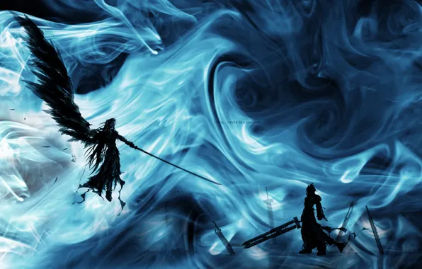 Fantasy, sefiroth, final, swordgames