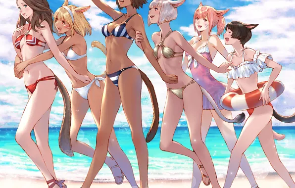 Girls, The game, Final Fantasy