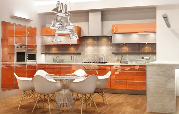 Graphics, chairs, kitchen, Design, headsets, Interior, Kitchen