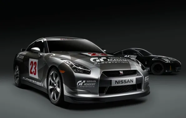 Picture nissan 350z, Nissan GTR, academy