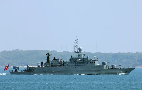 Frigate, sukhothai, the Thai Navy