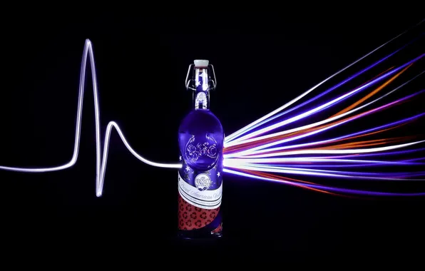 Picture background, bottle, 360 vodka