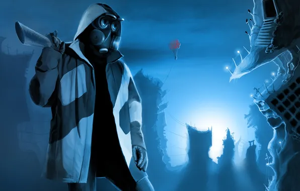 Art, romance of the Apocalypse, romantically apocalyptic, wasteland, Kitao-chan