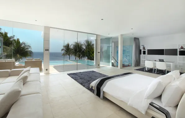 Picture design, style, Villa, interior, living space